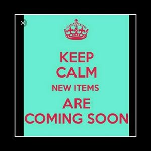 New items coming soon